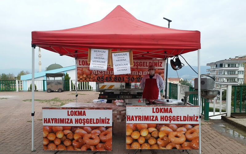 Bursa Lokma Mobil Hayır Lokması Aracı